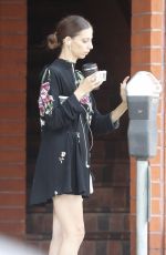 ANGELA SARAFYAN Out Shopping in Venice 07/19/2018
