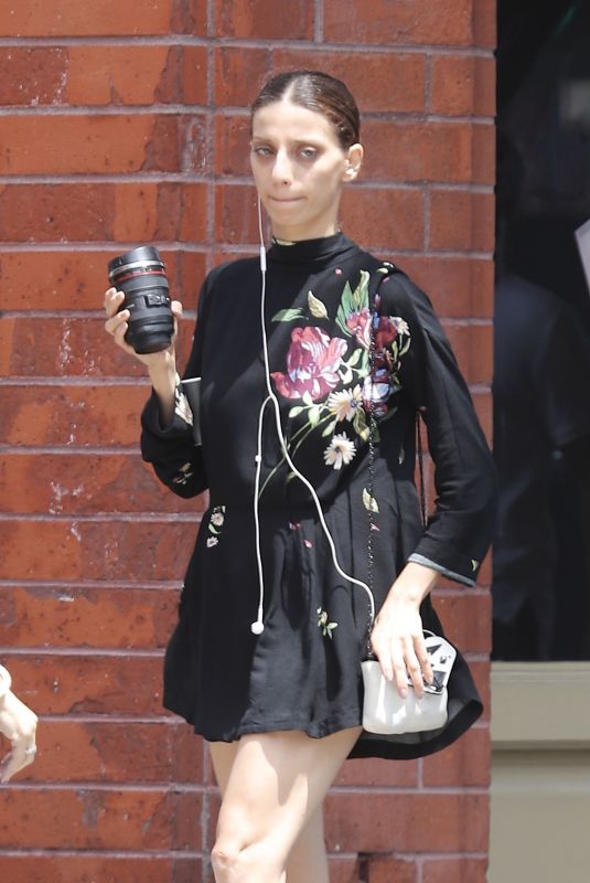 ANGELA SARAFYAN Out Shopping in Venice 07/19/2018