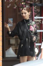 ANGELA SARAFYAN Out Shopping in Venice 07/19/2018