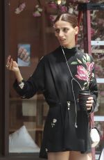 ANGELA SARAFYAN Out Shopping in Venice 07/19/2018