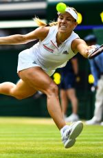 ANGELIQUE KERBER at Wimbledon Tennis Championships in London 07/07/2018