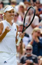 ANGELIQUE KERBER at Wimbledon Tennis Championships in London 07/09/2018