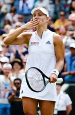 ANGELIQUE KERBER at Wimbledon Tennis Championships in London 07/09/2018