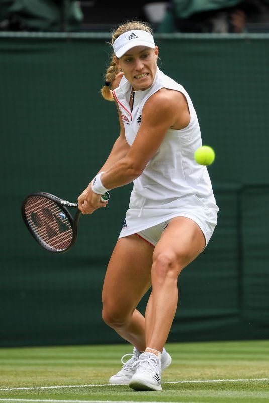 ANGELIQUE KERBER at Wimbledon Tennis Championships in London 07/10/2018