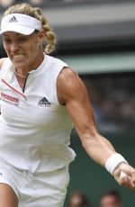 ANGELIQUE KERBER at Wimbledon Tennis Championships in London 07/10/2018