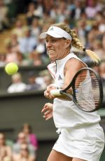 ANGELIQUE KERBER at Wimbledon Tennis Championships in London 07/10/2018