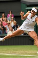 ANGELIQUE KERBER at Wimbledon Tennis Championships in London 07/10/2018
