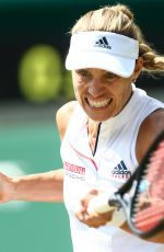 ANGELIQUE KERBER at Wimbledon Tennis Championships in London 07/12/2018