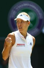 ANGELIQUE KERBER at Wimbledon Tennis Championships in London 07/12/2018