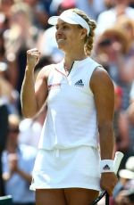 ANGELIQUE KERBER at Wimbledon Tennis Championships in London 07/12/2018