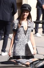 ANNA BREWSTER at Chanel Show at Haute Couture Fashion Week in Paris 07/03/2018