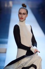 ANNA CLEVELAND at Jean Paul Gaultier Runway Show at Paris Fashion Week 07/04/2018