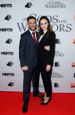 ANNA DEMETRIOU at Of Gods and Warriors Premiere in London 07/19/2018