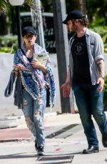 ANNA KENDRICK and Ben Richardson Out in Miami 07/11/2018