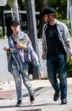 ANNA KENDRICK and Ben Richardson Out in Miami 07/11/2018
