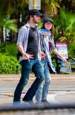ANNA KENDRICK and Ben Richardson Out in Miami 07/11/2018