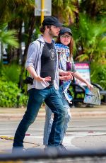 ANNA KENDRICK and Ben Richardson Out in Miami 07/11/2018