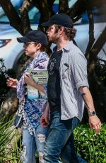 ANNA KENDRICK and Ben Richardson Out in Miami 07/11/2018