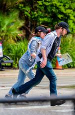 ANNA KENDRICK and Ben Richardson Out in Miami 07/11/2018