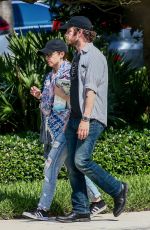 ANNA KENDRICK and Ben Richardson Out in Miami 07/11/2018