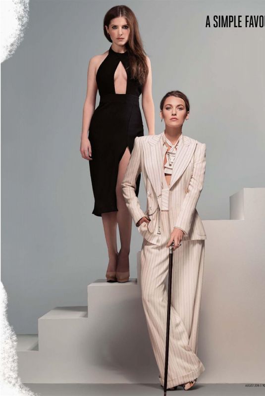 ANNA KENDRICK and BLAKE LIVELY in Total Film Magazine, August 2018