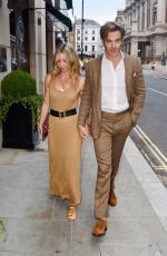ANNABELLE WALLIS Out in London 07/04/2018