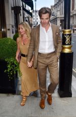 ANNABELLE WALLIS Out in London 07/04/2018