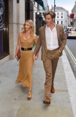 ANNABELLE WALLIS Out in London 07/04/2018