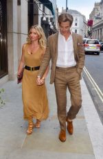 ANNABELLE WALLIS Out in London 07/04/2018