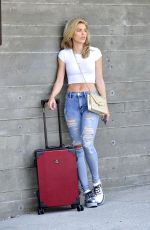 ANNALYNNE MCCORD in Ripped Jeans at LAX Airport in Los Angeles 07/03/2018