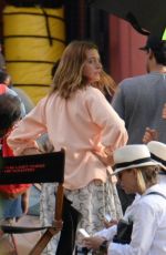 ANNE HATHAWAY on the Set of The Last Thing He Wanted in Puerto Rico 07/06/2018