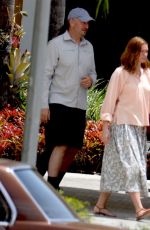 ANNE HATHAWAY on the Set of The Last Thing He Wanted in San Juan 07/02/2018