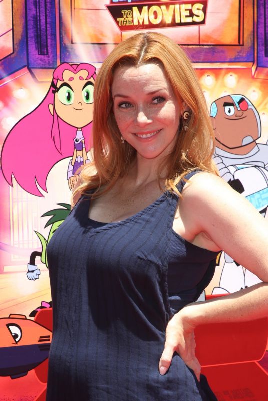 ANNIE WERSCHING at Teen Titans Go! to the Movies Premiere in Los Angeles 07/22/2018