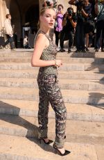 ANYA TAYLOR-JOY at Schiaparelli Haute Couture Show at Paris Fashion Week 07/02/2018