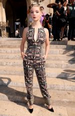 ANYA TAYLOR-JOY at Schiaparelli Haute Couture Show at Paris Fashion Week 07/02/2018