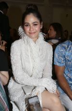ARAYA HARGATE at Elie Saab Show at Paris Fashion Week 03/03/2018