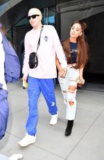 ARIANA GRANDE and Pete Davidson Heading to Her Concert in New York 07/11/2018