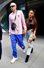 ARIANA GRANDE and Pete Davidson Heading to Her Concert in New York 07/11/2018