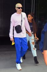 ARIANA GRANDE and Pete Davidson Heading to Her Concert in New York 07/11/2018