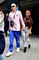 ARIANA GRANDE and Pete Davidson Heading to Her Concert in New York 07/11/2018