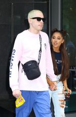 ARIANA GRANDE and Pete Davidson Heading to Her Concert in New York 07/11/2018