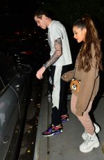 ARIANA GRANDE and Pete Davidson Night Out in New York 07/02/2018
