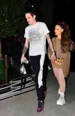 ARIANA GRANDE and Pete Davidson Night Out in New York 07/02/2018
