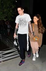 ARIANA GRANDE and Pete Davidson Night Out in New York 07/02/2018