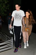 ARIANA GRANDE and Pete Davidson Night Out in New York 07/02/2018