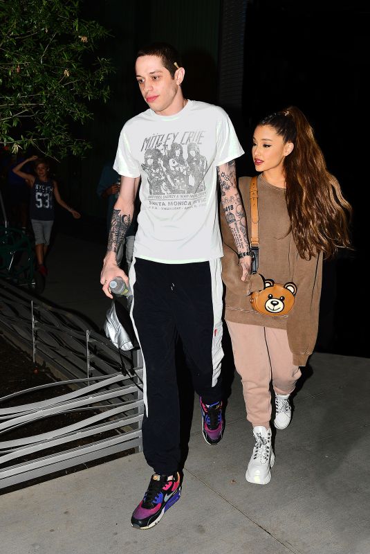 ARIANA GRANDE and Pete Davidson Night Out in New York 07/02/2018