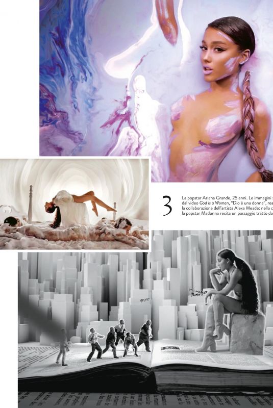 ARIANA GRANDE in Grazia, July 2018