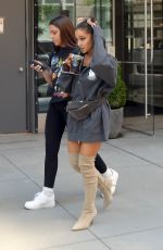 ARIANA GRANDE Leaves a Recording Studio in New York 07/10/2018