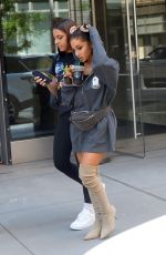 ARIANA GRANDE Leaves a Recording Studio in New York 07/10/2018