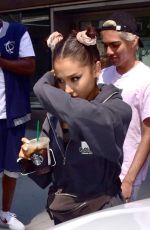 ARIANA GRANDE Leaves a Recording Studio in New York 07/10/2018